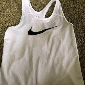White Kids Nike Tank Top